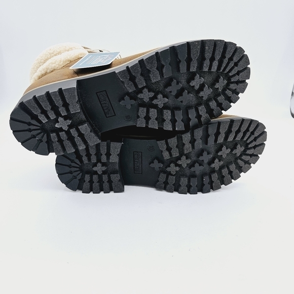 Cliffs by White Mountain Brown Faux Suede Fleece Pathfield Winter Hiker … - Picture 12 of 13